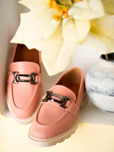 Marshetta Shoes Lucca Somon Tokalı Kadın Loafer Ayakkabı